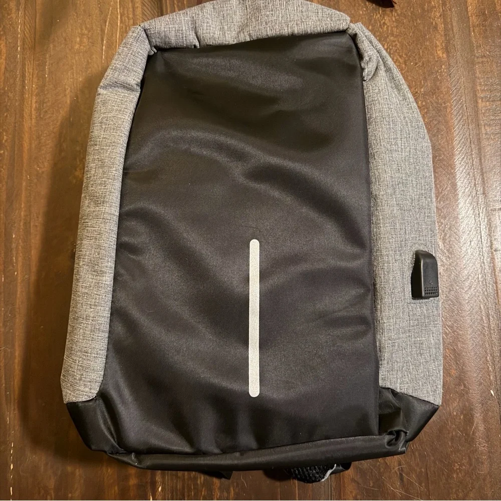 Anti Theft Multifunction UniSex Backpack USB Charging Laptop Rucksacks 17 X 12